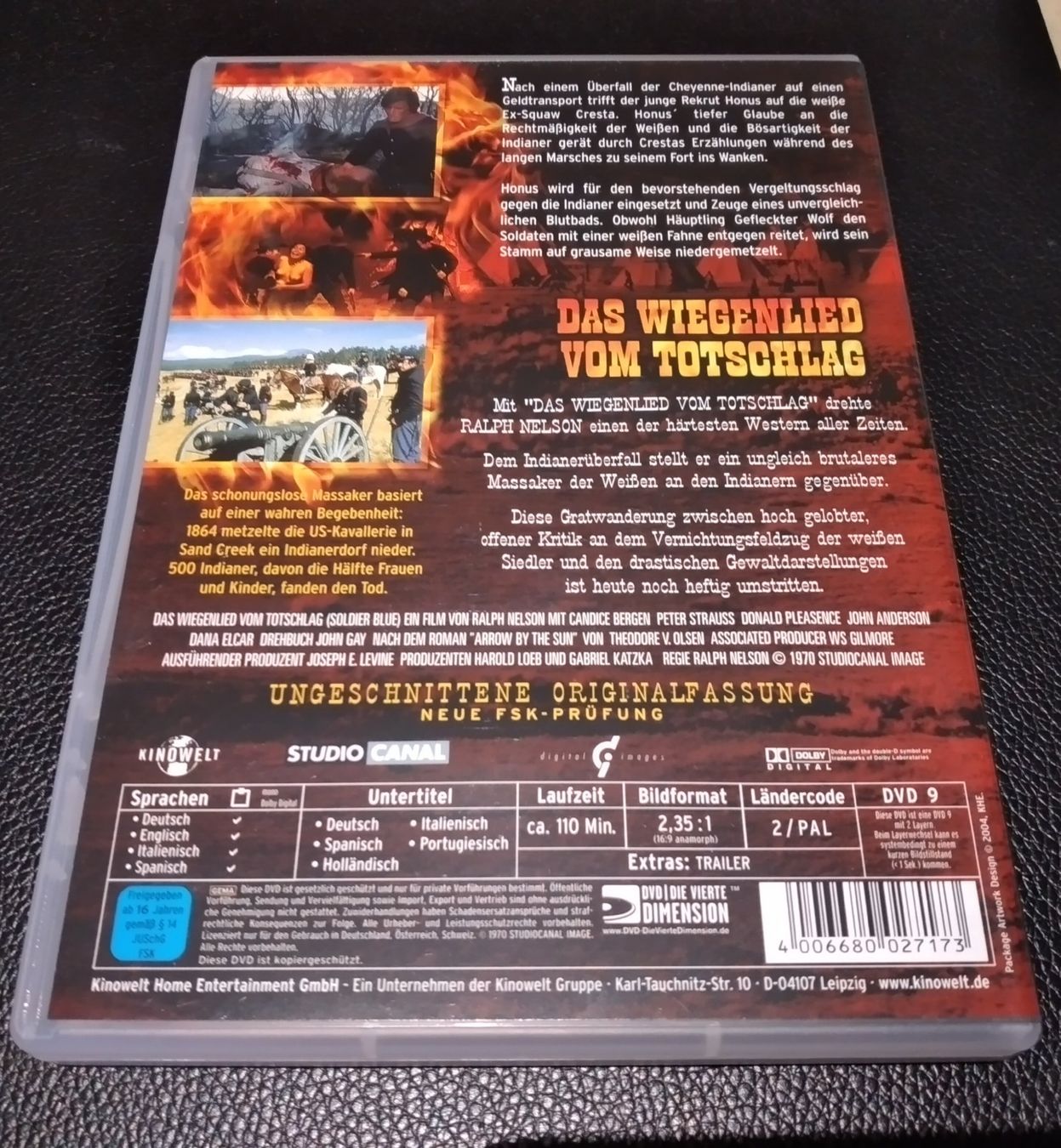 Tutti i DVDs: Das Wiegenlied vom Totschlag uncut – Usato da Dietwil venduto da Vrilodin 1