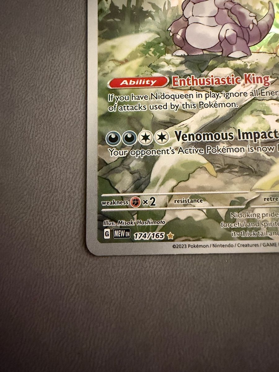 Pokémon Carte collezionabili: Nidoking (MEW 174) – Usato da Biel/Bienne venduto da SeeLoewe55 5