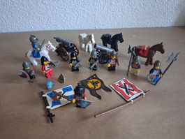 a/9 LEGO Ritter/Soldaten /Castle Figuren ,Pferde,  Zubehör++