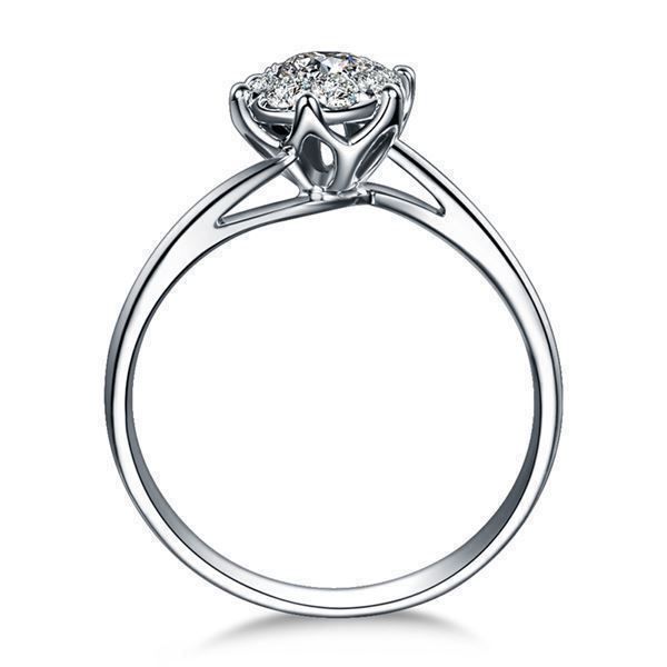 Ringe: Diamantring 18k Weissgold, 0.36 ct, neu – Neu und originalverpackt aus Arbon von Helmuth 1