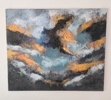 😊 CC Art Acrylgemälde 100cm x 120cm auf Leinwand!