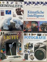 4 Bücher Licht/Fotografie/künstlicheIntelligenz/Kriminalität