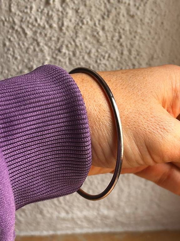 Armbänder & -reifen: Silberarmreif schlicht (sterling) – Gebraucht aus Basel von bellespirit