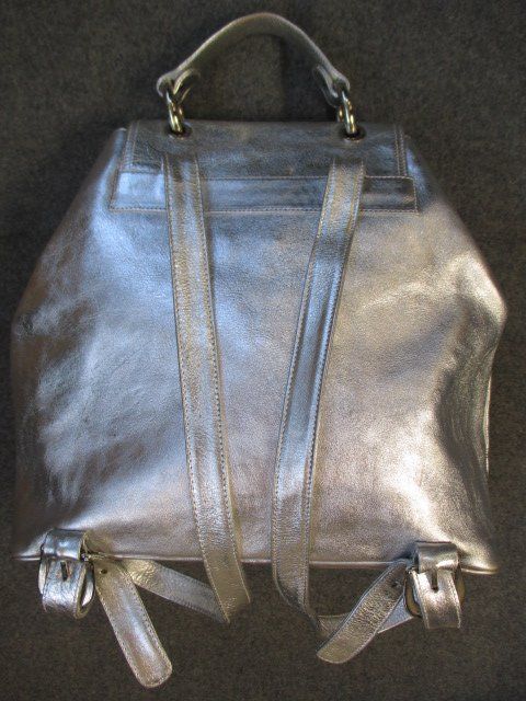 Bally Rucksäcke: BALLY - Leder Rucksack silberfarben – Gebraucht aus Wetzikon ZH von icewear 2