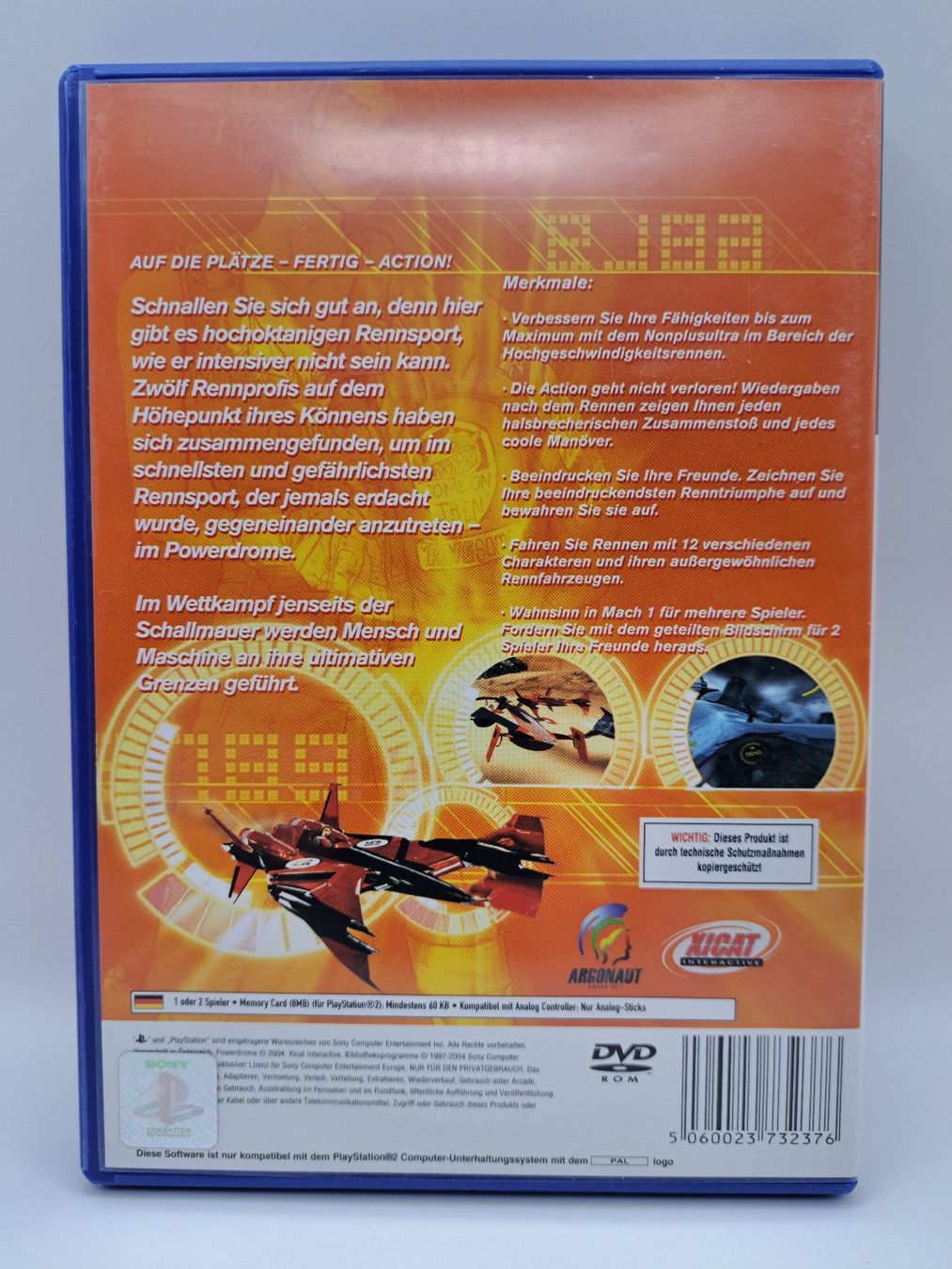 Spiele: Powerdrome PAL Multi5 (Playstation 2/PS2) – Gebraucht aus Balgach von Wasnwasn 1