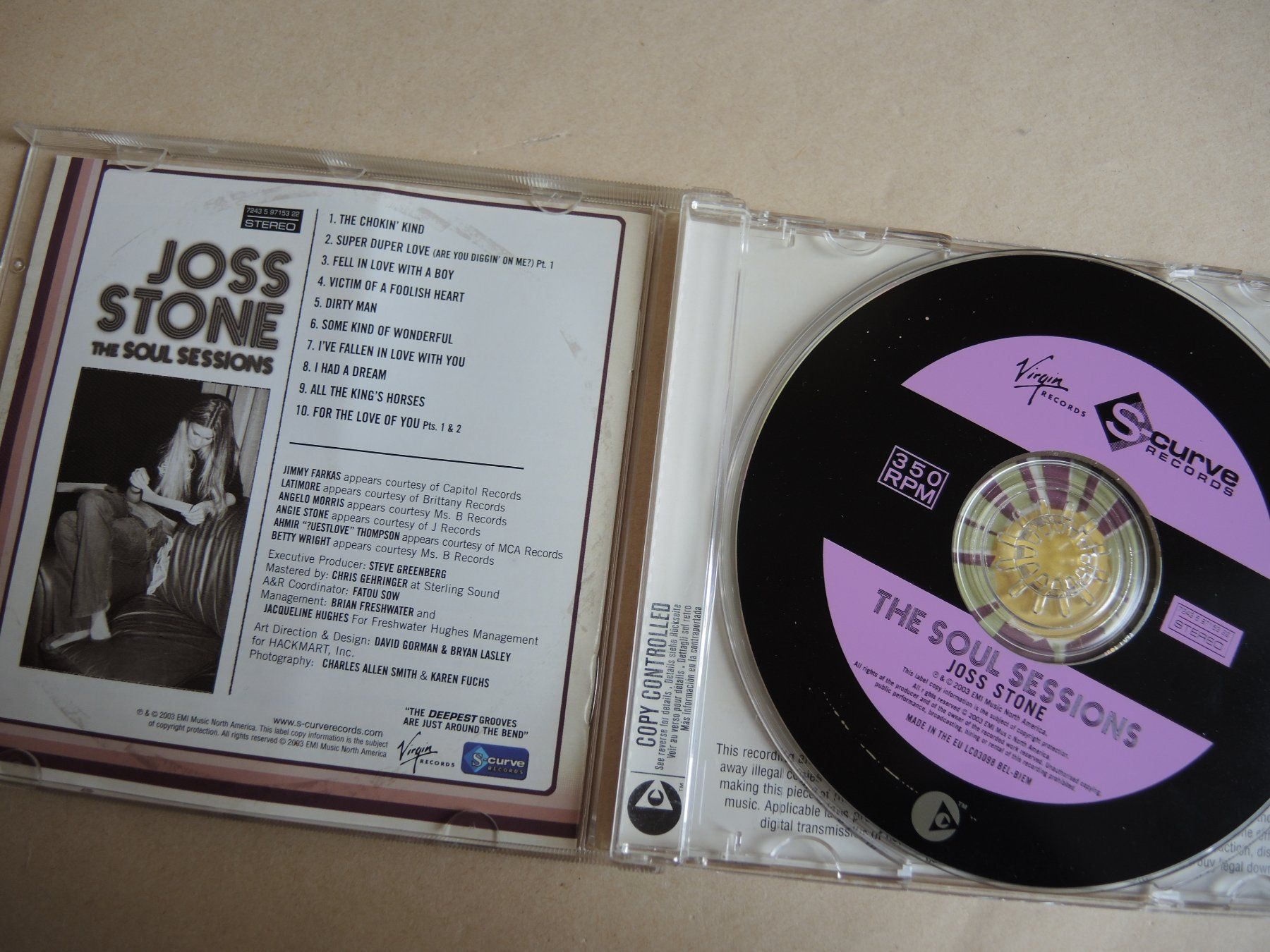 CD: Joss Stone - The Soul Sessions CD - Selten – Usato da Rorschach venduto da Pop-upBrocki 1