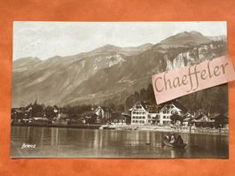 1920 Brienz, Hotel Kreuz.  gelaufen