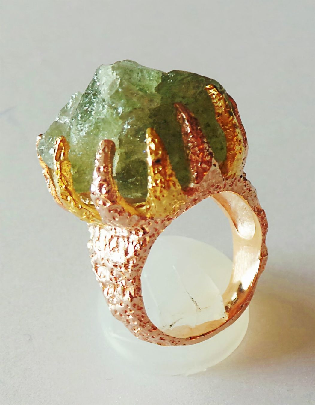 Bagues: Naturbelassener Peridot Ring – Neuf (Voir description) à Zürich par adriben 6