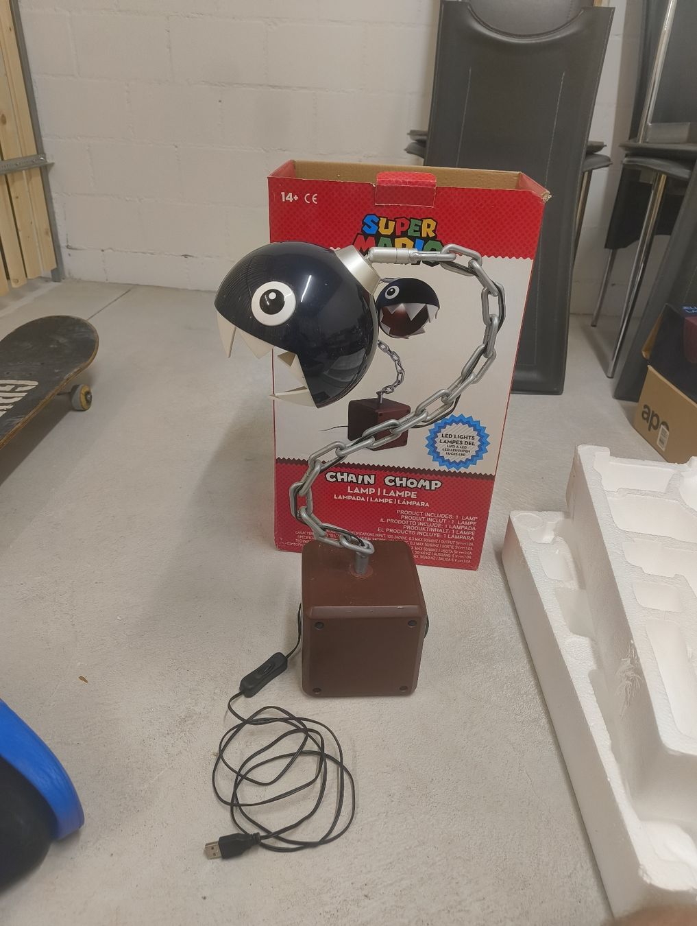 Lampade: RARE Super Mario Lamp Chain Chomp – Nuovo (secondo la descrizione) da Emmenbrücke venduto da mur_gfd9 3