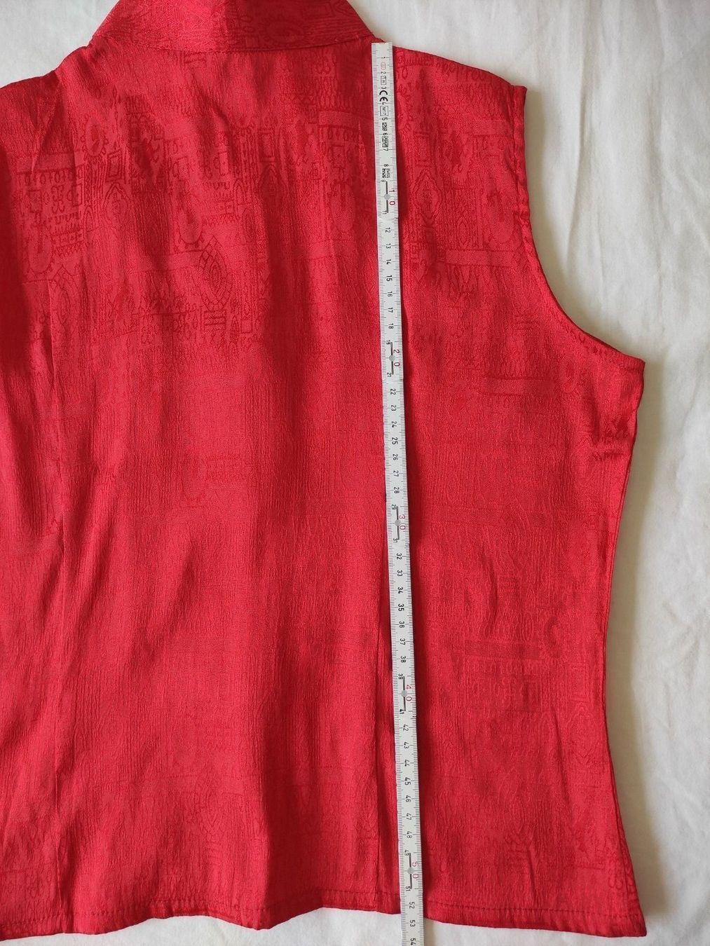 Gilet & Giacche senza maniche: New Thai Silk Vest Top, Orange, 36 – Nuovo (secondo la descrizione) da Sursee venduto da Re.joy 3