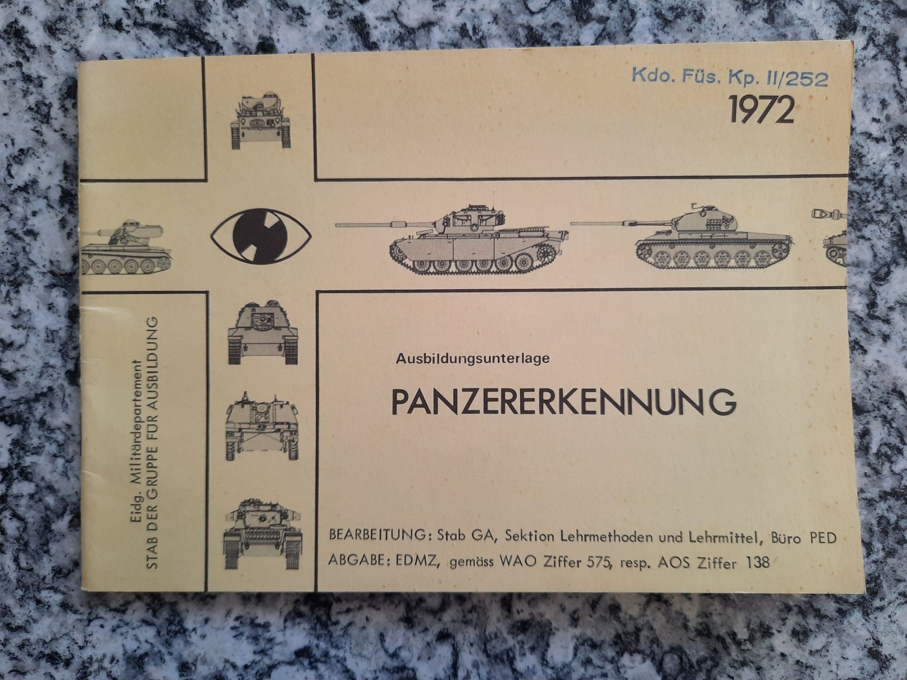 Libri: Panzererkennung 1972 – Usato da Ruswil venduto da Sammlergeist