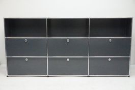 USM Regal anthrazitgrau 3x3 neue Generation Designklassiker