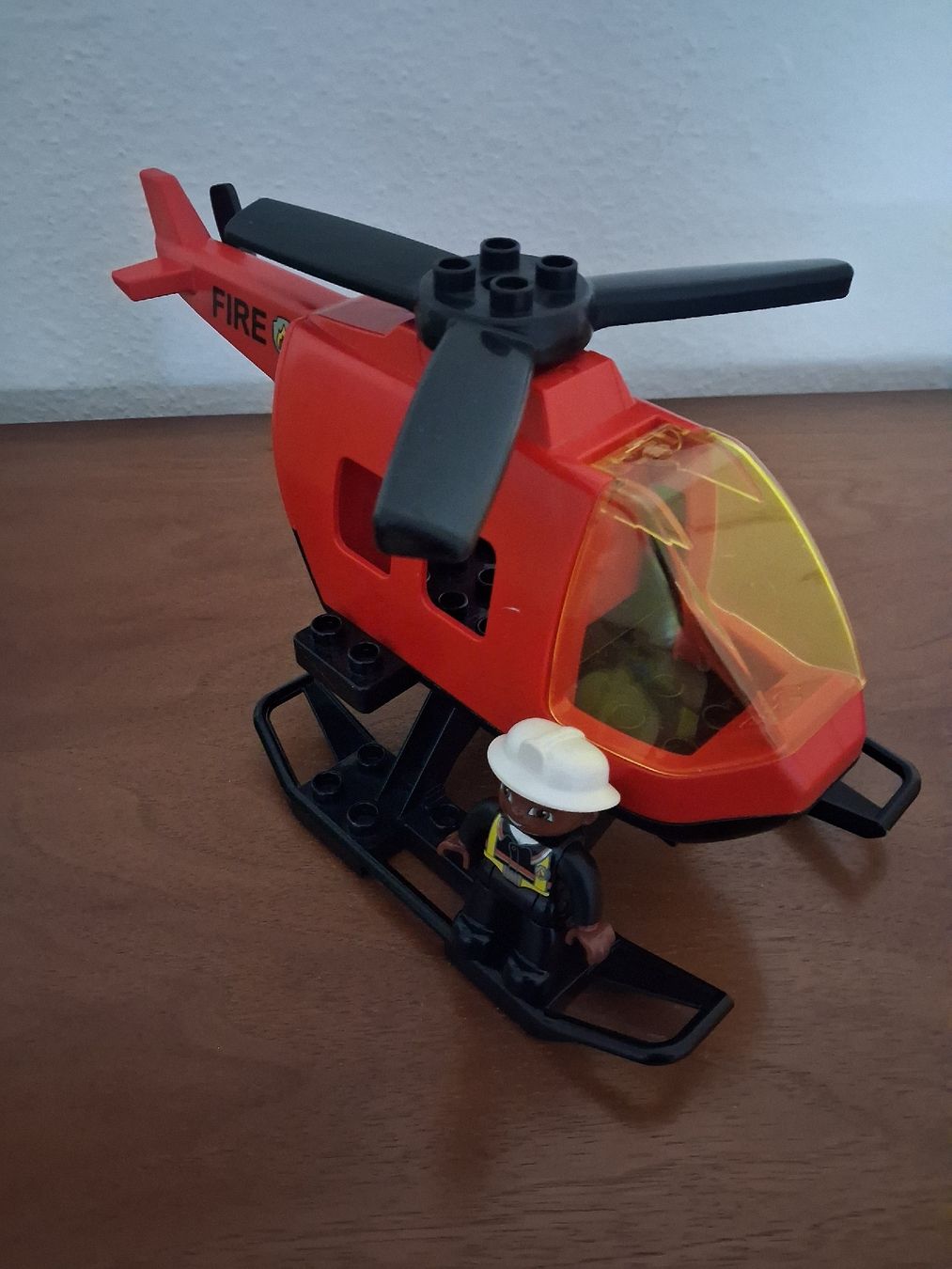 Lego Giocattoli: Feuerwehrhelikopter rot Lego mit Figur – Usato da Neuhausen am Rheinfall venduto da Shine7878 2