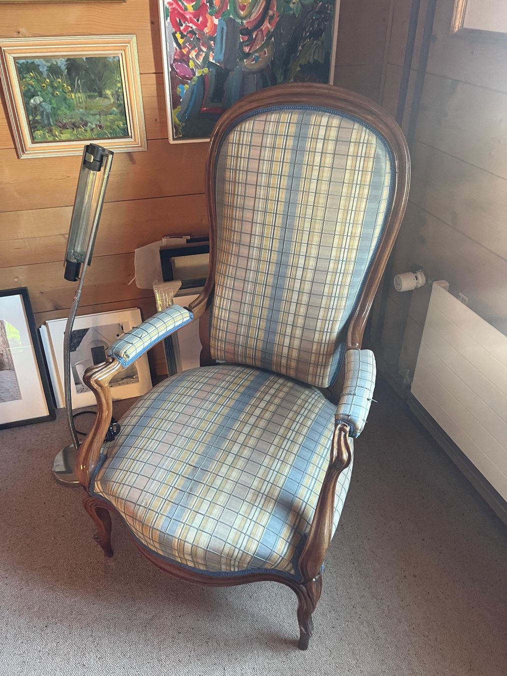Sessel: Antiker Stuhl / Sessel Vintage Stil – Gebraucht aus Dussnang von khulamahula