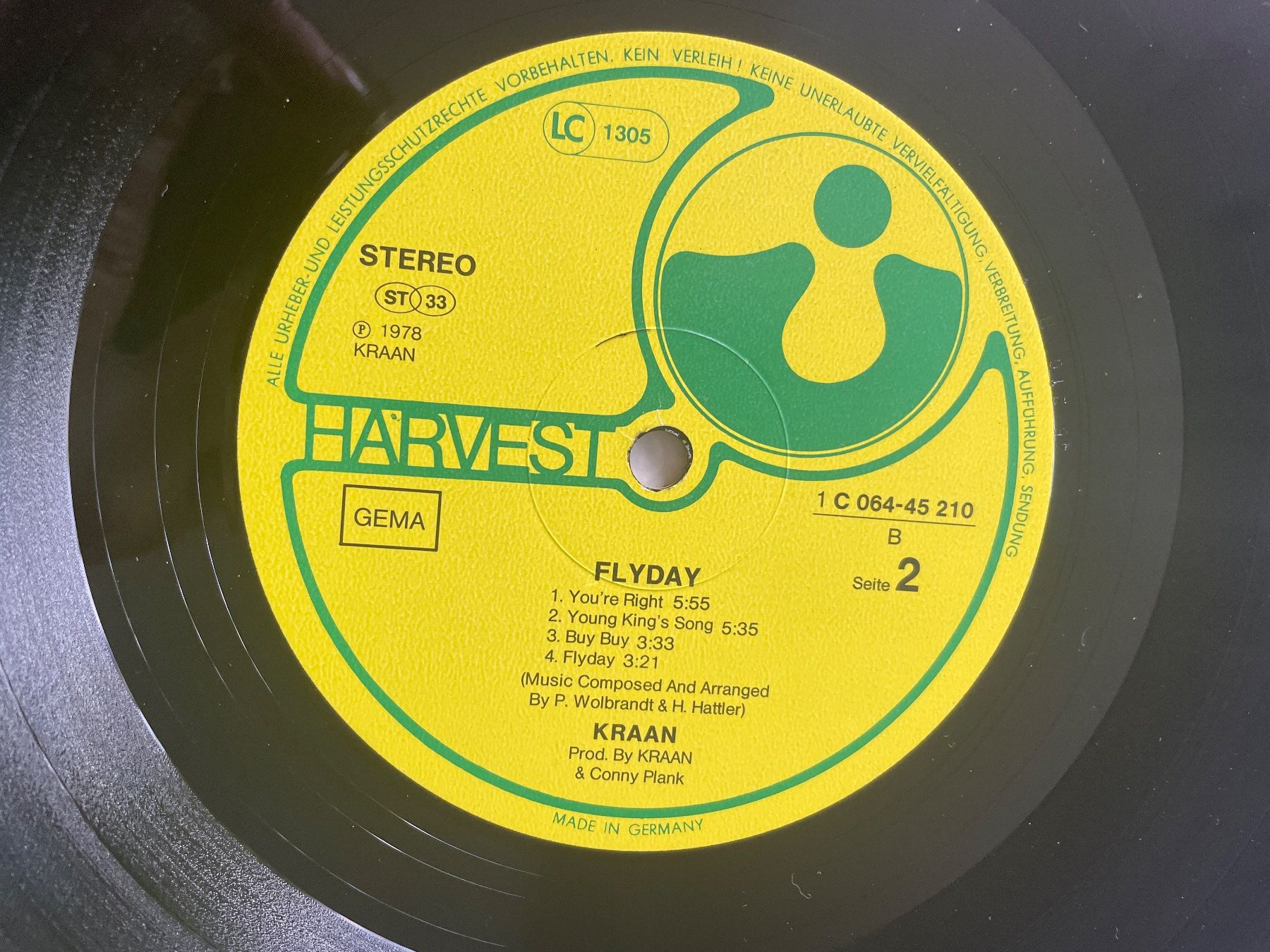 Dischi in vinile: S864 Kraan/Flyday – Usato da Frutigen venduto da Philippe_jsp 2