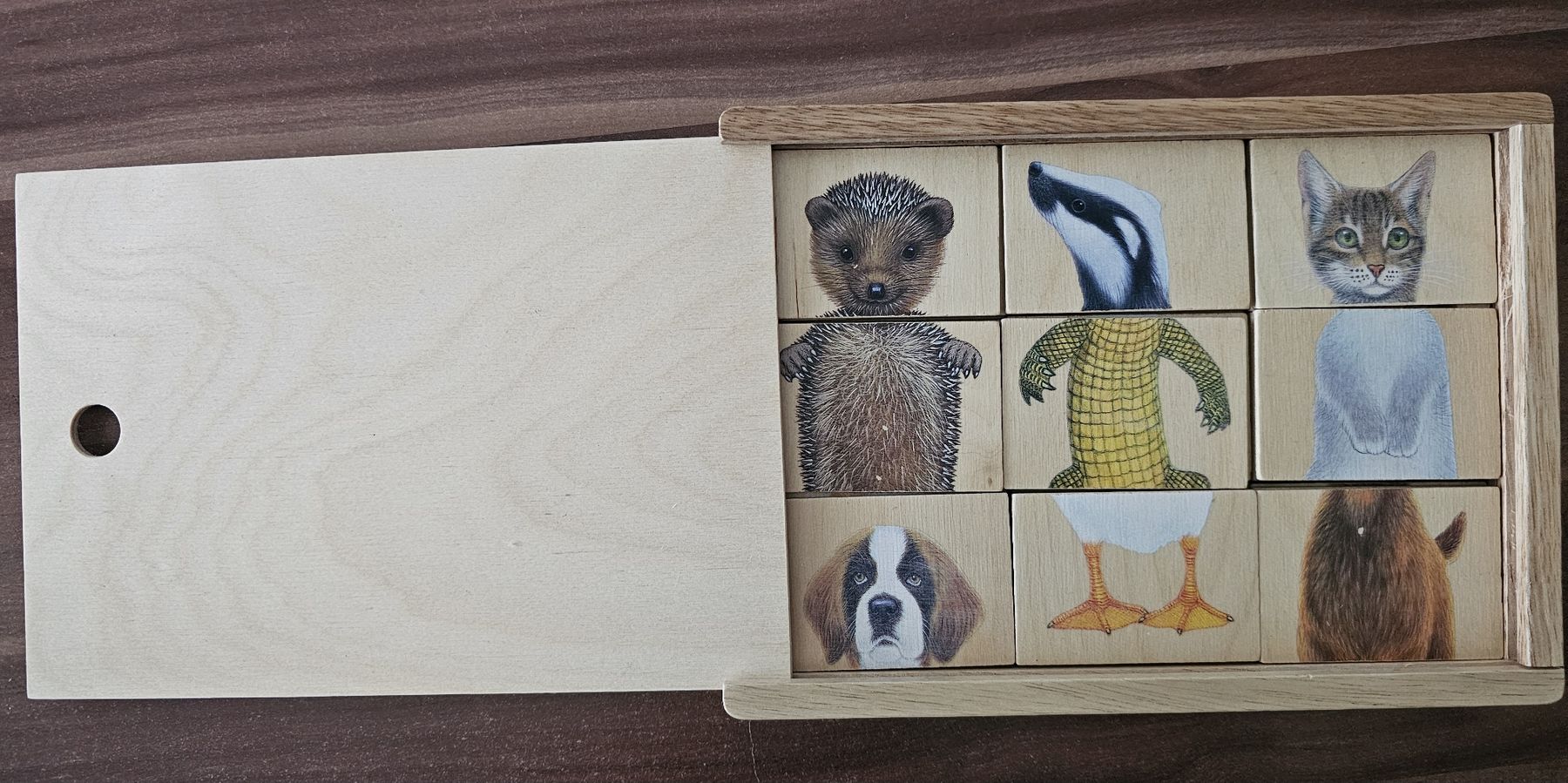 Puzzle: Kinderpuzzle aus Holz 12 Tiere – Nuovo (secondo la descrizione) da Bütschwil venduto da Taranabo