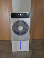 Refroidisseur d'air mobile blanc avec télécommande