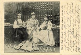 Zürich  ZH    -     Musik-Trio      um  1 9 0 2