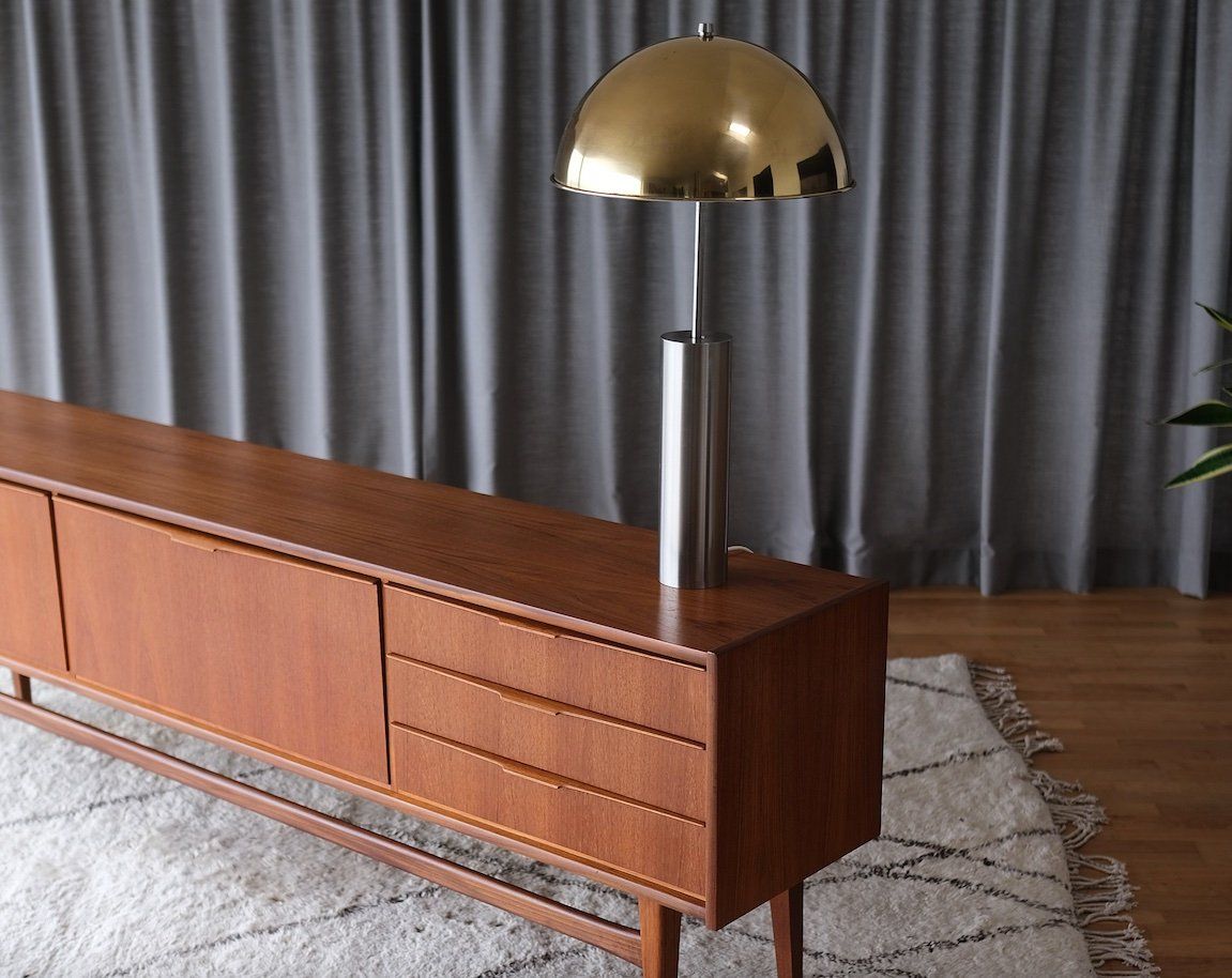 Lampade: Mid century modern brass table lamp – Usato da Bern venduto da Zmodern_VIN 3