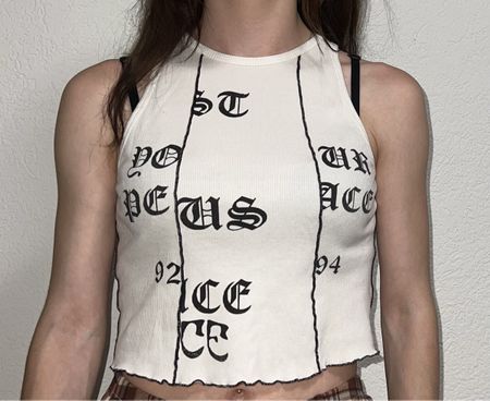 Crop Top Gr.XL (fällt kleiner aus) weiss ab 1 Fr.