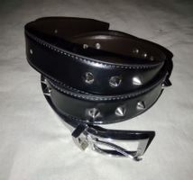 NIETENGÜRTEL ** GURT ** LEDER ** HOCHWERTIG ** PUNK GOTHIC
