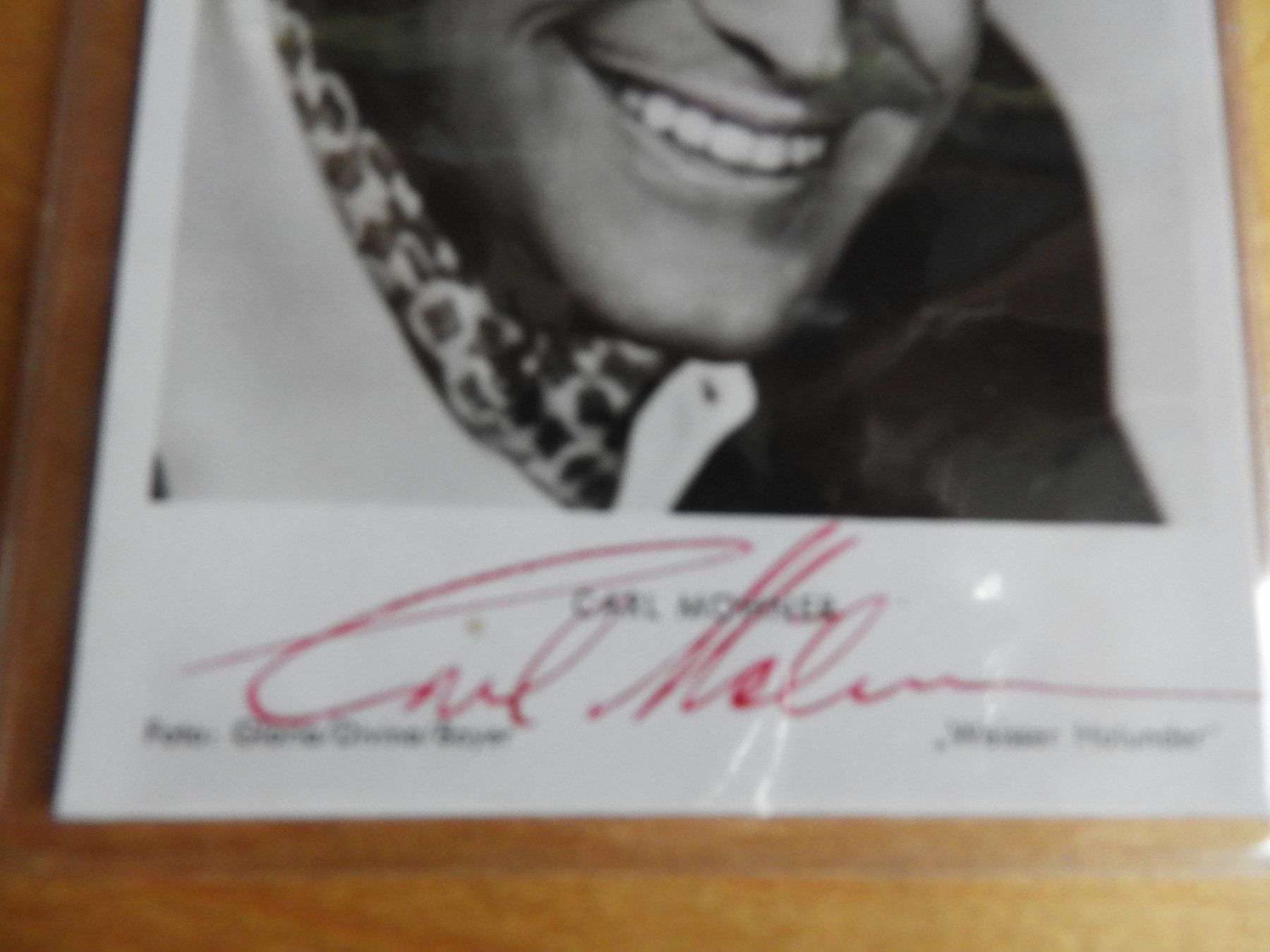 Autogramme: AUTOGRAMM VON SCHAUSPIELER CARL MOHNER AUSTRIA – Neu und originalverpackt aus Ettingen von troll-mutter 1