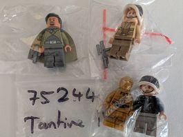 LEGO minifigs sw1037 - sw0700 - sw1035 - sw0995 (75244)