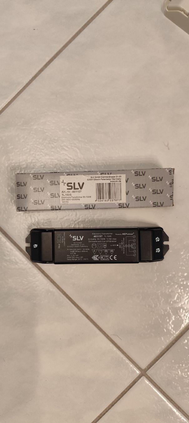 Componenti elettronici: Halogen Transformatoren Output 12 Volt, dimmbar, NEU – Nuovo e nell'imballaggio originale da Elsau venduto da Overseas 2