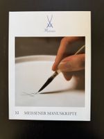 Meissen Manuskripte XI - Ein Muss für Sammler! Rarität.
