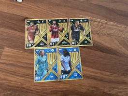 Topps Match Attax 100 Club Football Cards Set