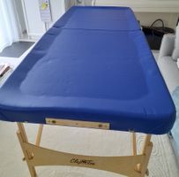 Massageliege Ayurveda CLAPTZU mit Zubehör (Ayurvedaliege)