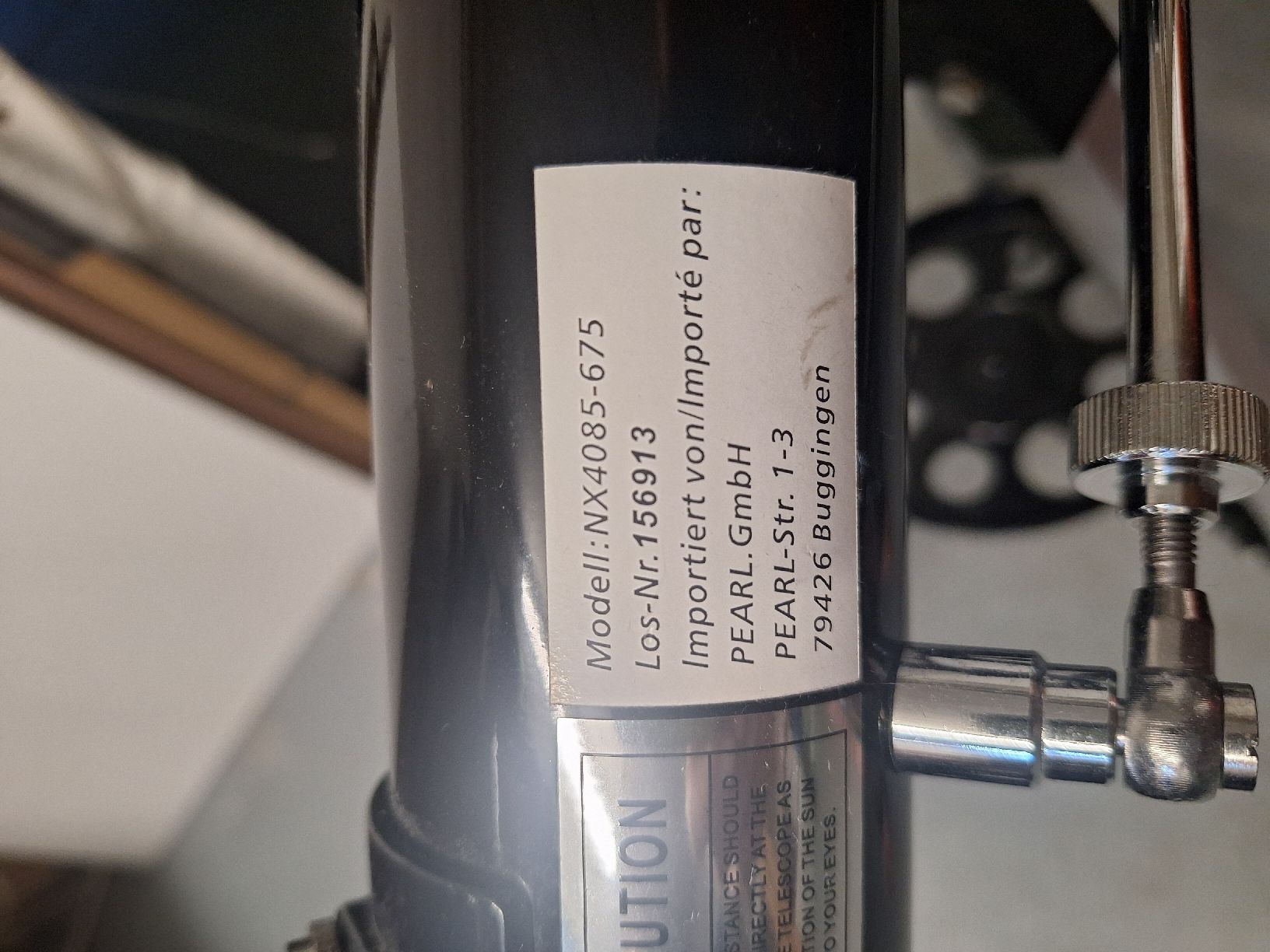 Telescopi: Lavarius Refraktor Teleskop 60/900 mit Stativ – Nuovo (secondo la descrizione) da Aarau venduto da Chillkrot 3