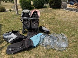Bugaboo Donkey Geschwister/Zwillings-Kinderwagen