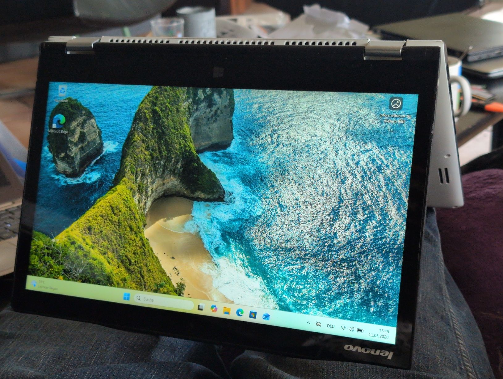Lenovo Notebook: Lenovo Yoga Laptop & Tablet mit SSD & Touchscreen – Usato da Breitenbach venduto da Dribbel 5