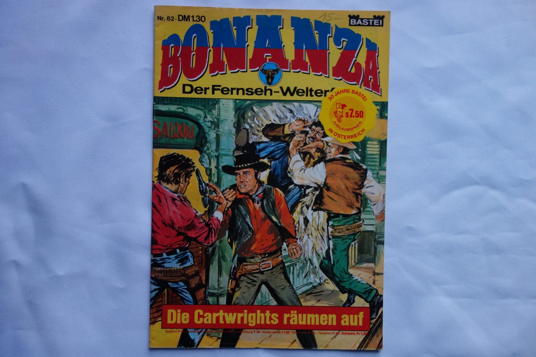 Fumetti: BONANZA - Nr. 62 - Gratis Versand ! – Usato da Luzern venduto da ron_35