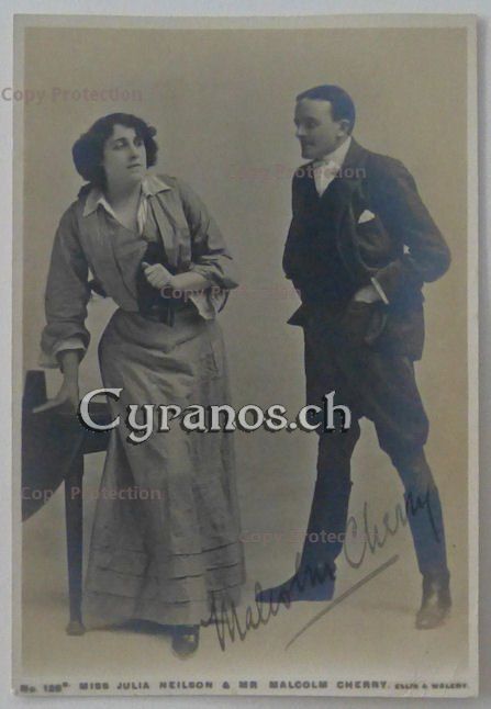 Autografi: Malcolm Cherry (1878-1925) Schauspieler - Autogramm – Usato da Dietikon venduto da cyranos1