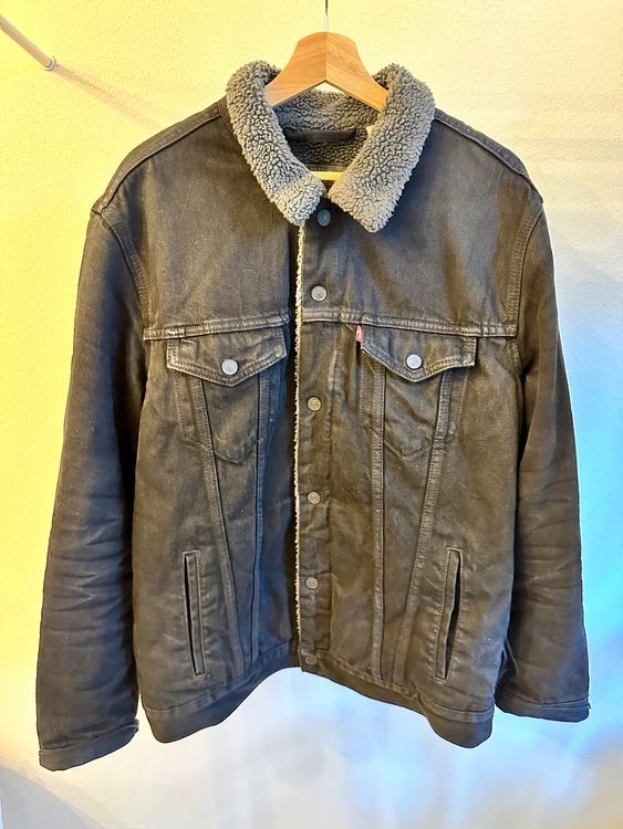 Levi’s black jean jacket XL Kaufen auf Ricardo