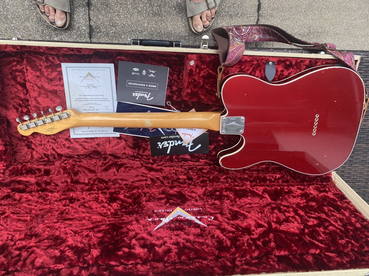 Fender Strumenti musicali: FENDER-TELECASTER/RELIC 1960 CUSTOM Shop – Usato da Hofstetten SO venduto da Passwang311 6