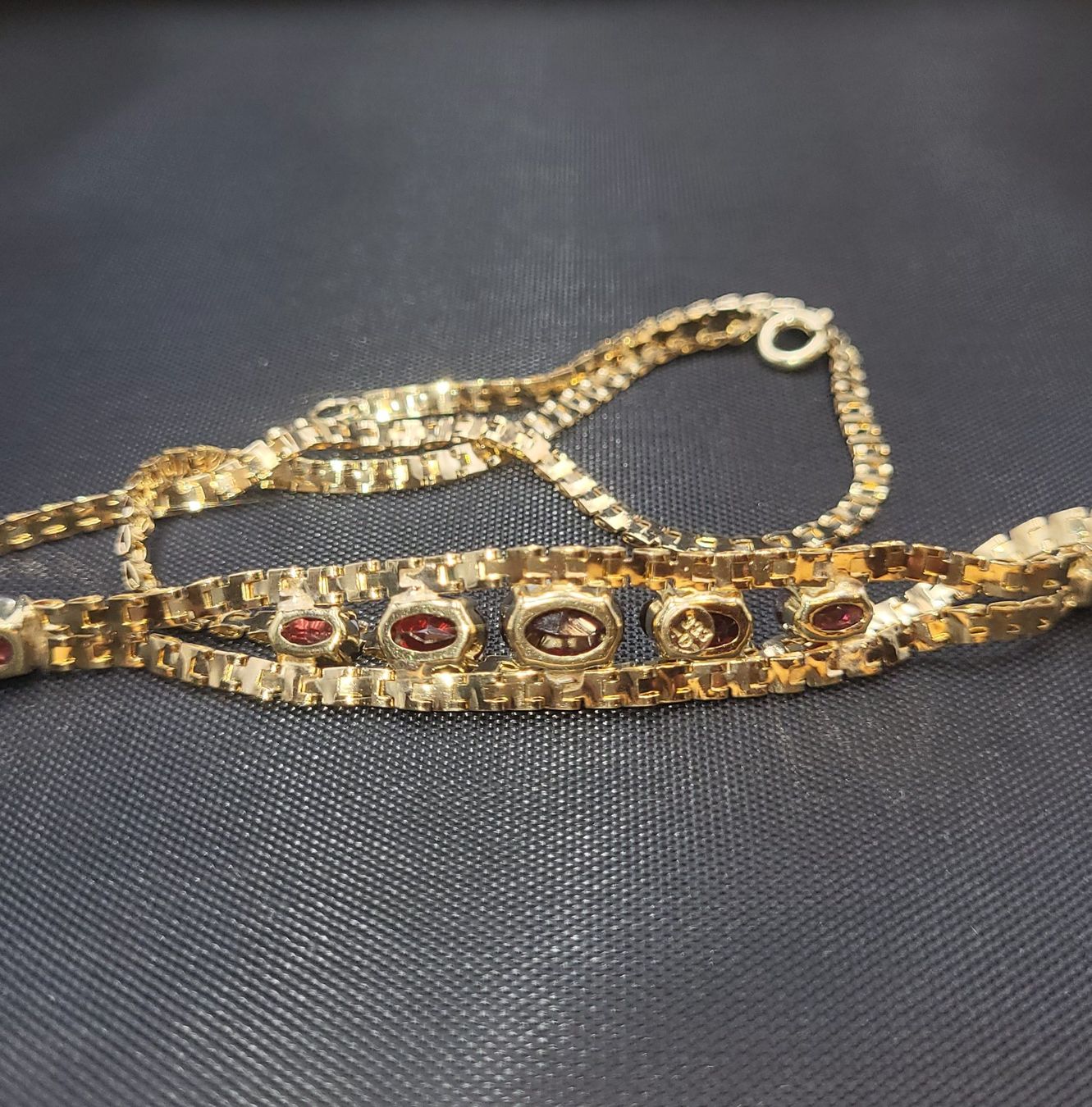 Colliers: Gold Collier Mit Steine – D'occasion à Wald ZH par Dasilver 2