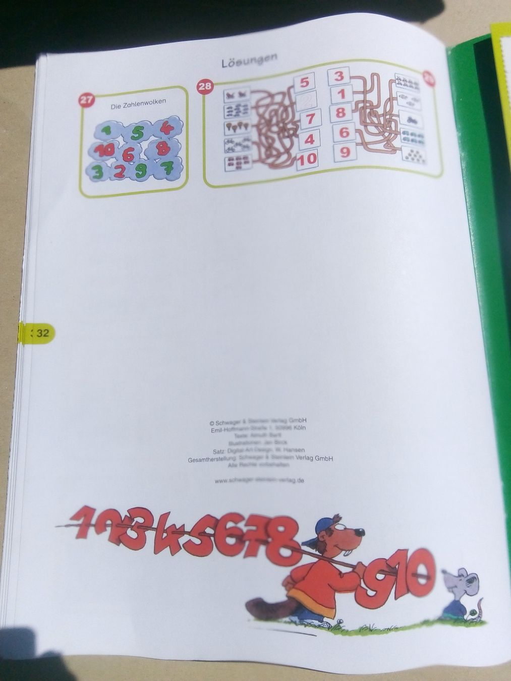 Libri: Lernspass mit Billi Biber Zählen  (mit extra Materialbogen) – Usato da St.Gallen venduto da elk2022 7
