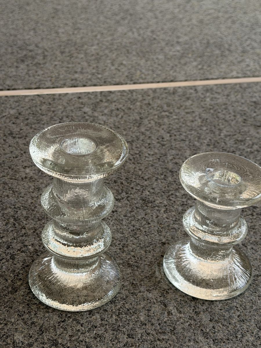 Iittala Portacandele: Vintage ittala Design Kerzenständer set 4 stk – Usato da Deitingen venduto da Himhip 2