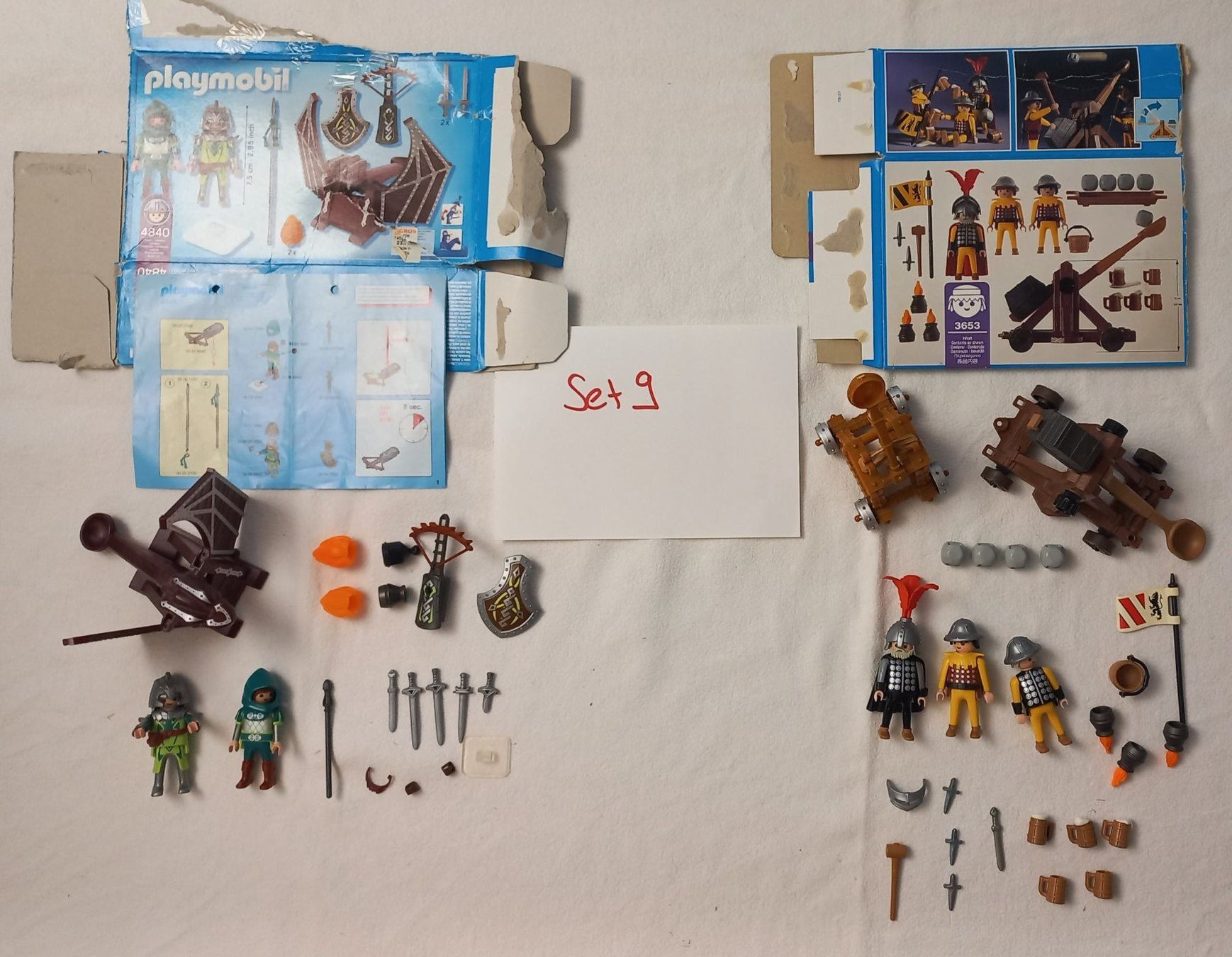 Playmobil Spielzeuge: Playmobil Ritter mit Steinschleuder & Katapult – Gebraucht aus Oberkirch LU von Renntiger0