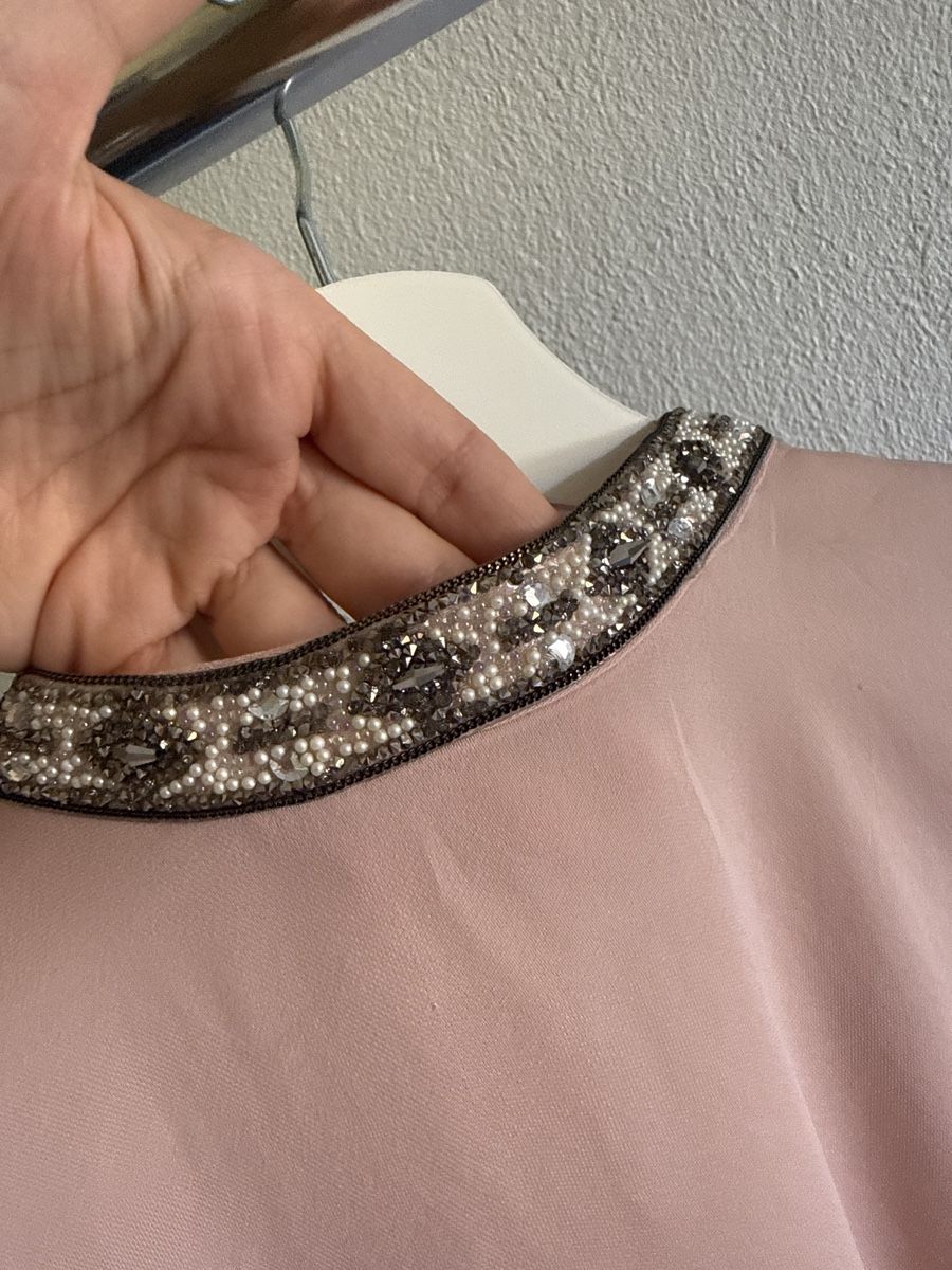 Camicette: Edle Bluse mit Perlenkragen, Gr. 36 – Usato da Thun venduto da tat_zb9b 1