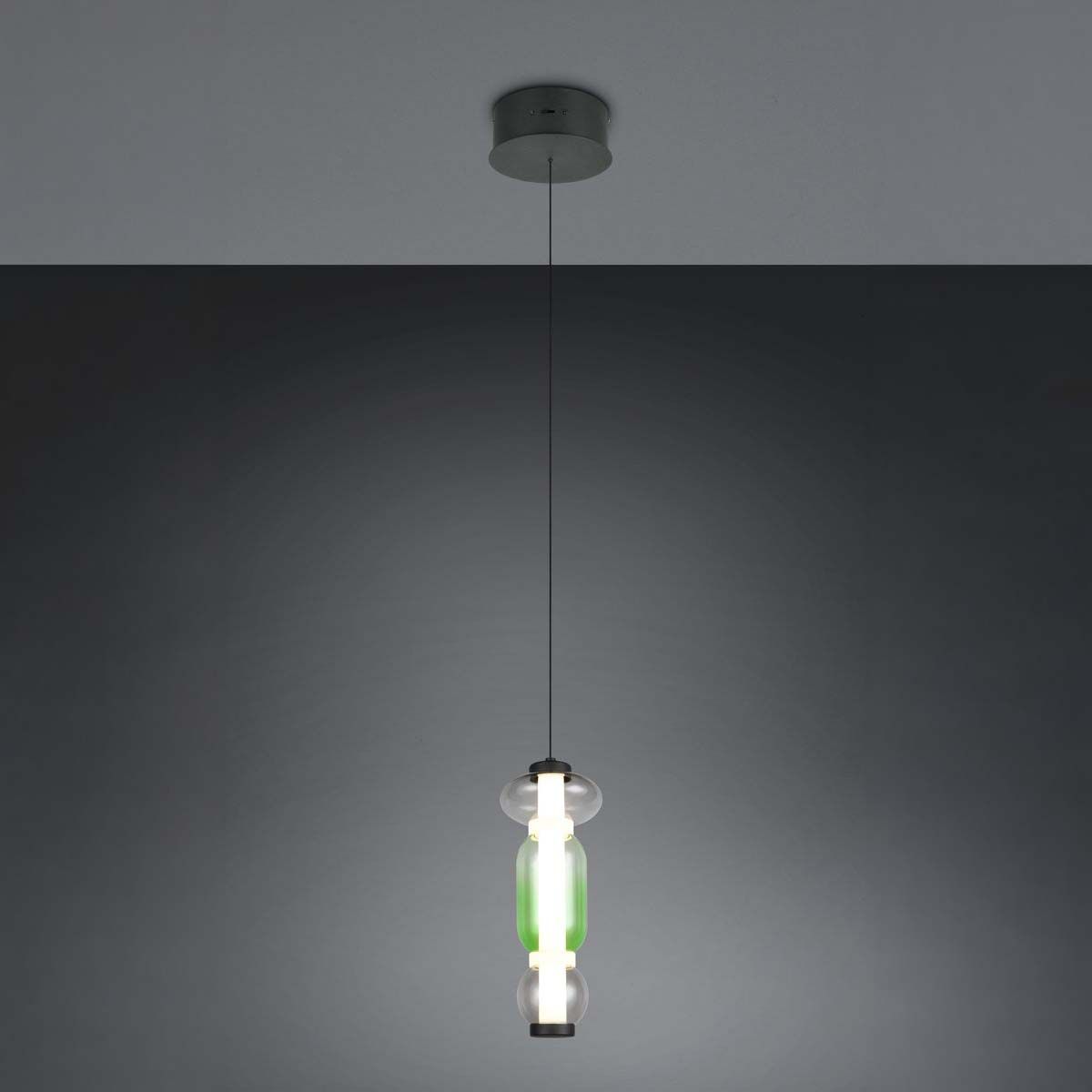 Lampadari & plafoniere: LED Pendelleuchte, Glas, CCT, 16 cm Ø – Nuovo (secondo la descrizione) da Kreuzlingen venduto da Smart-Light 1