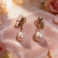 Boucles d’oreilles Muse Papillon