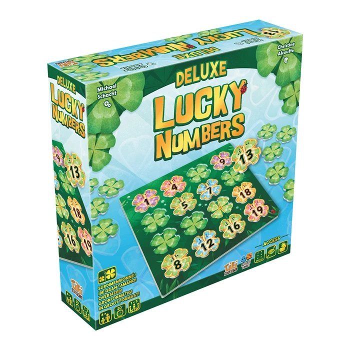 Giochi: Lucky Numbers Deluxe – Nuovo e nell'imballaggio originale da Boudry venduto da step2blind