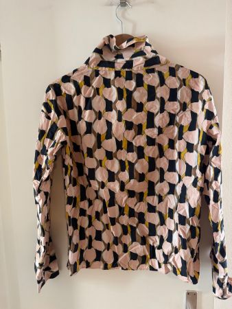 COS Damen Bluse mit Kragen bunt Grösse S guter Zustand