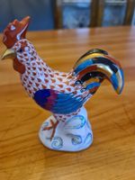 Herend Porzellanfigur Fishnet Hahn 
