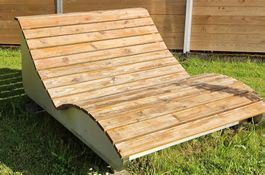 Gemütliche Himmelsliege für den Garten - Entspannung pur!