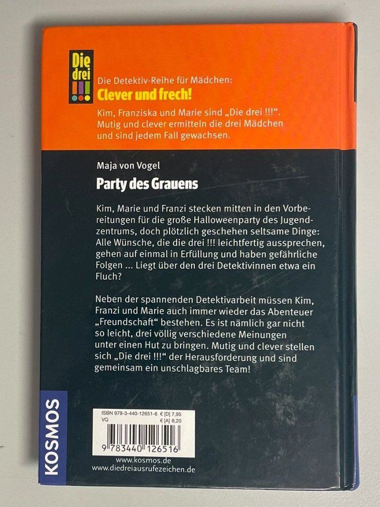 Libri: Die drei !!! - Party des Grauens – Usato da Sachseln venduto da Quaker0 1